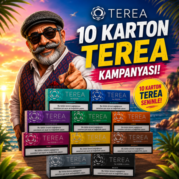IQOS TEREA Sigara 10 Karton Toplu Satıs