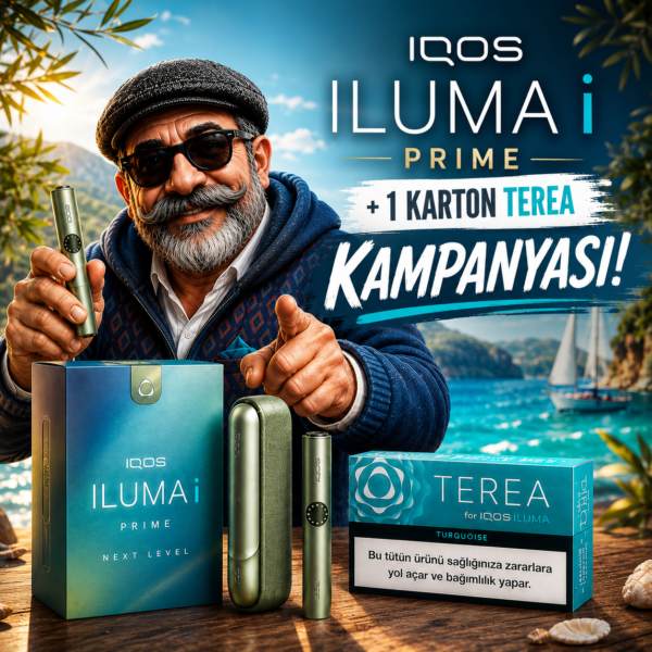 IQOS ILUMA İ Prime + 1 Karton Terea Kampanyası