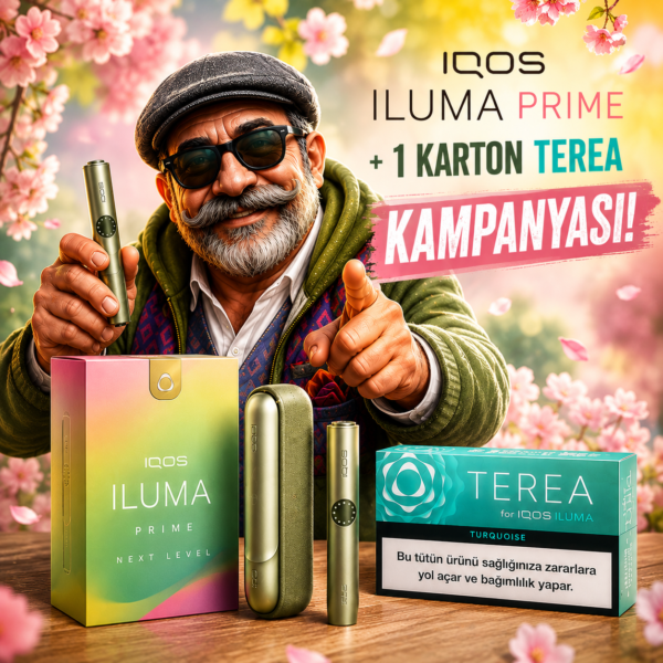 IQOS ILUMA Prime + 1 Karton Terea Kampanyası